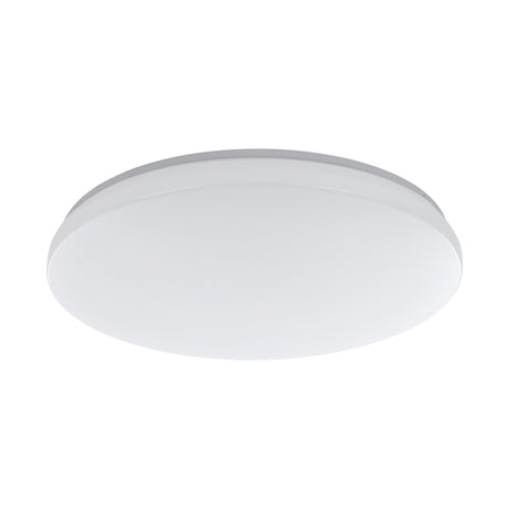 Eglo EU TOTARI?Z Smart LED Ceiling Light – White Finish, Tuneable White 2700–6500K, App & Remote Control, 530mm Indoor Light