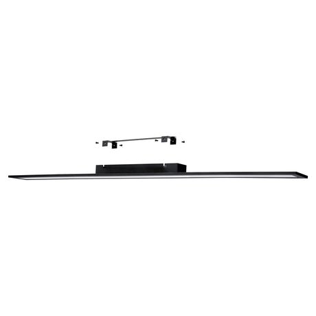 Eglo EU Salobrena-Z Ultra-Slim Modern Black LED Smart Control Ceiling Light