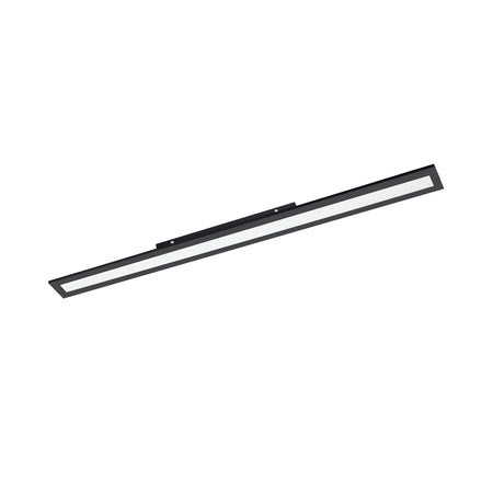 Eglo EU Salobrena-Z Ultra-Slim Modern Black LED Smart Control Ceiling Light