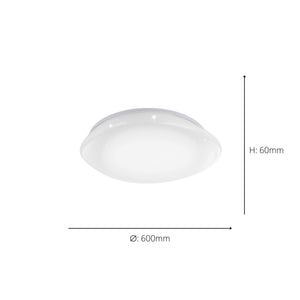 Eglo EU Sileras-Z LED Smart Control Plastic Ceiling Light