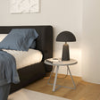 Eglo EU ARANZOLA Table Lamp – Black & White Steel Design, E27, Inline Switch, Indoor Lighting