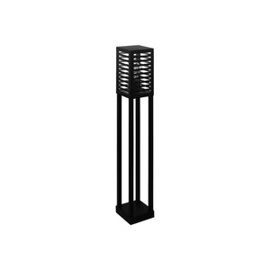 Eglo EU Alamonte 3 Aluminium & Steel Black Outdoor Floor Light