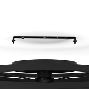 Eglo EU Cremella Black Steel Ceiling Light