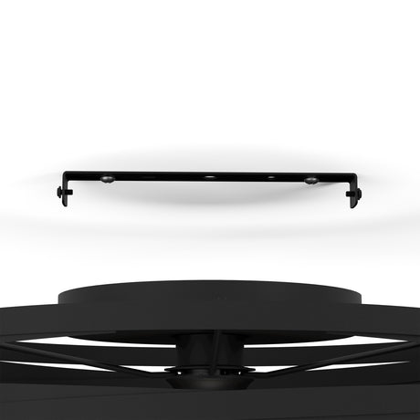 Eglo EU Cremella Black Steel Ceiling Light