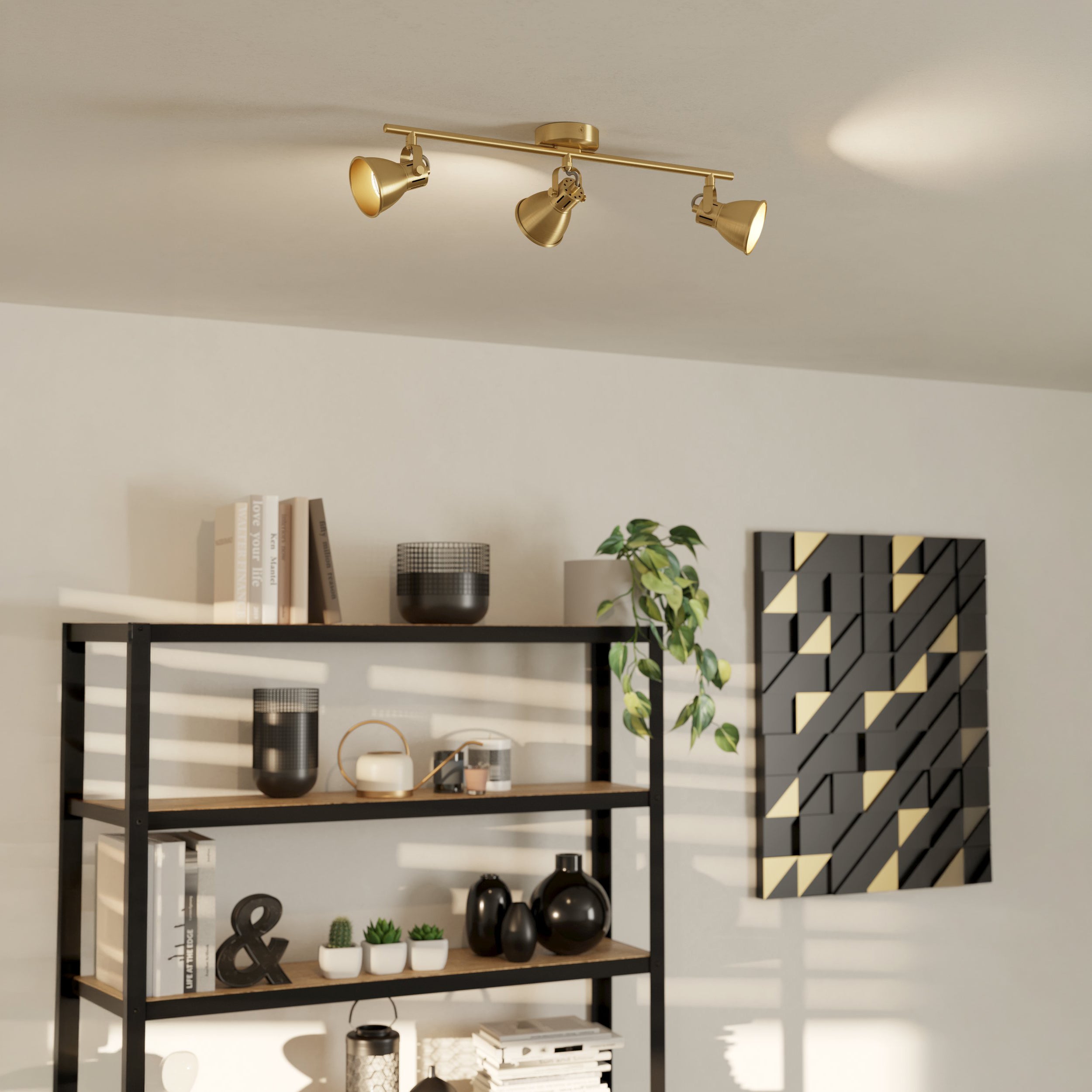 Eglo EU LOBINERO?Z Smart LED Pendant Light – 580mm White, Tuneable White, App & Remote Control