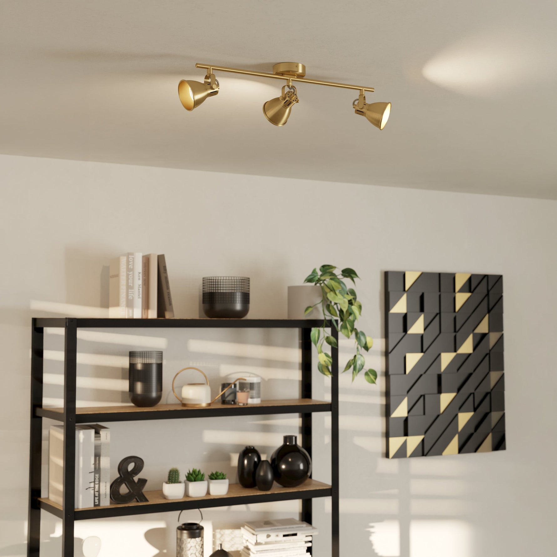 Eglo EU LOBINERO?Z Smart LED Pendant Light – 580mm White, Tuneable White, App & Remote Control
