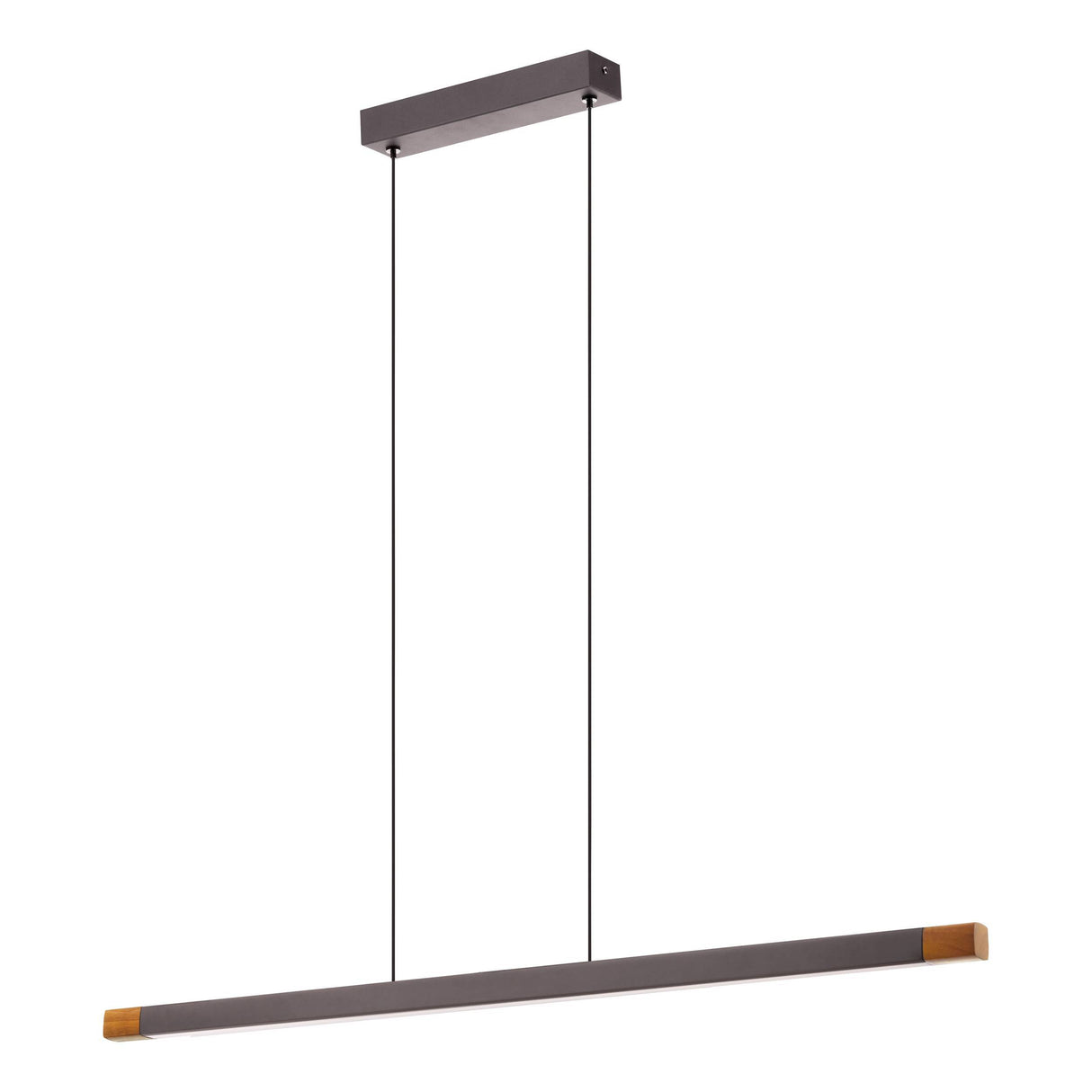 Eglo EU Lisciana Metal & Wood Grey LED Pendant