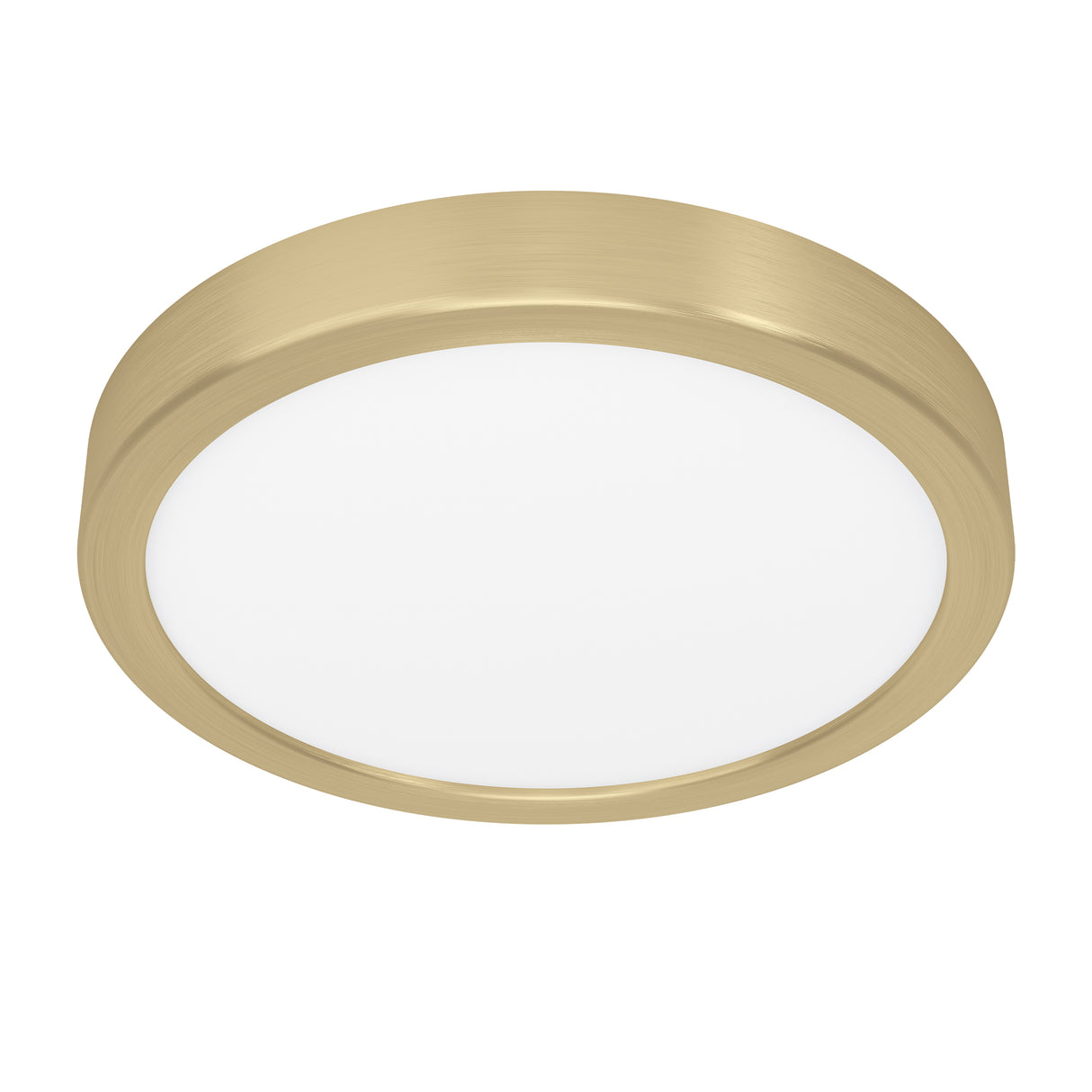 Eglo EU FUEVA?5 LED Surface?Mounted Light – Brushed Brass Steel, Warm White, Round Ceiling Light, Indoor Lighting