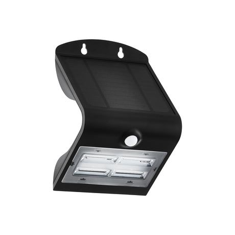 Eglo EU LAMOZZO Solar Wall Light – Black, Motion & Day/Night Sensor, Dual CCT, IP54 Outdoor Lighting