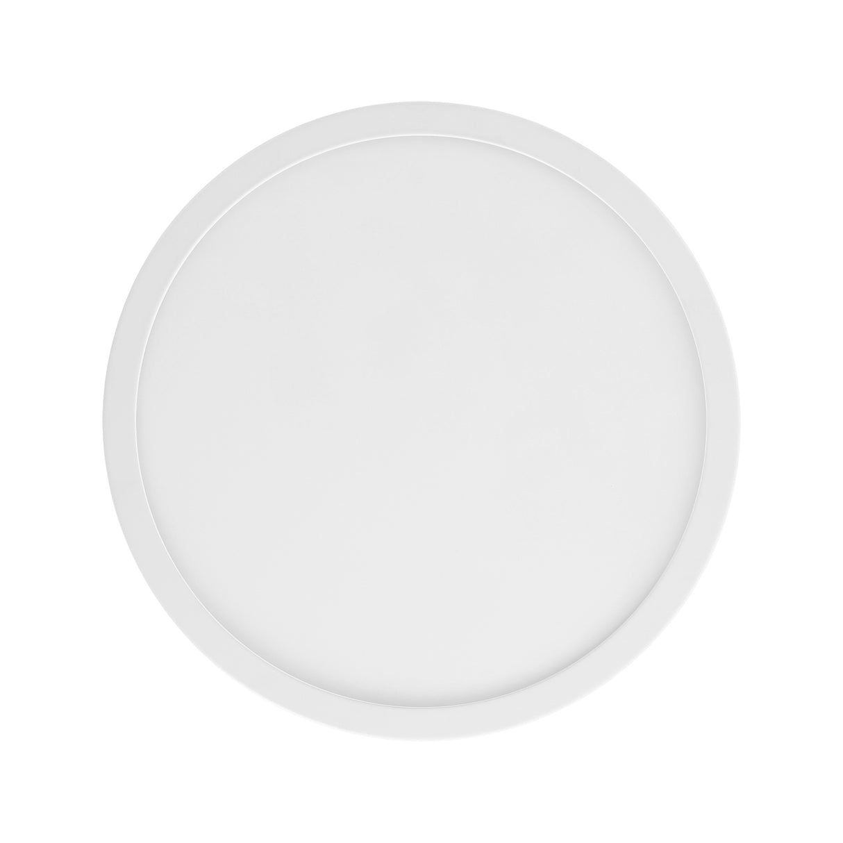 Eglo EU Argolis 2 Outdoor Metal LED Ceiling Light White Minimalist Design (H) 30mm
