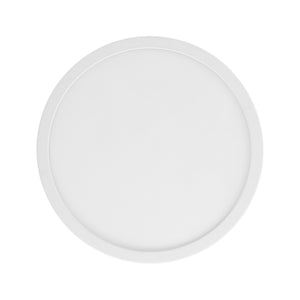 Eglo EU Argolis 2 Outdoor Metal LED Ceiling Light White Minimalist Design (H) 30mm