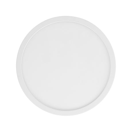 Eglo EU Argolis 2 Outdoor Metal LED Ceiling Light White Minimalist Design (H) 30mm