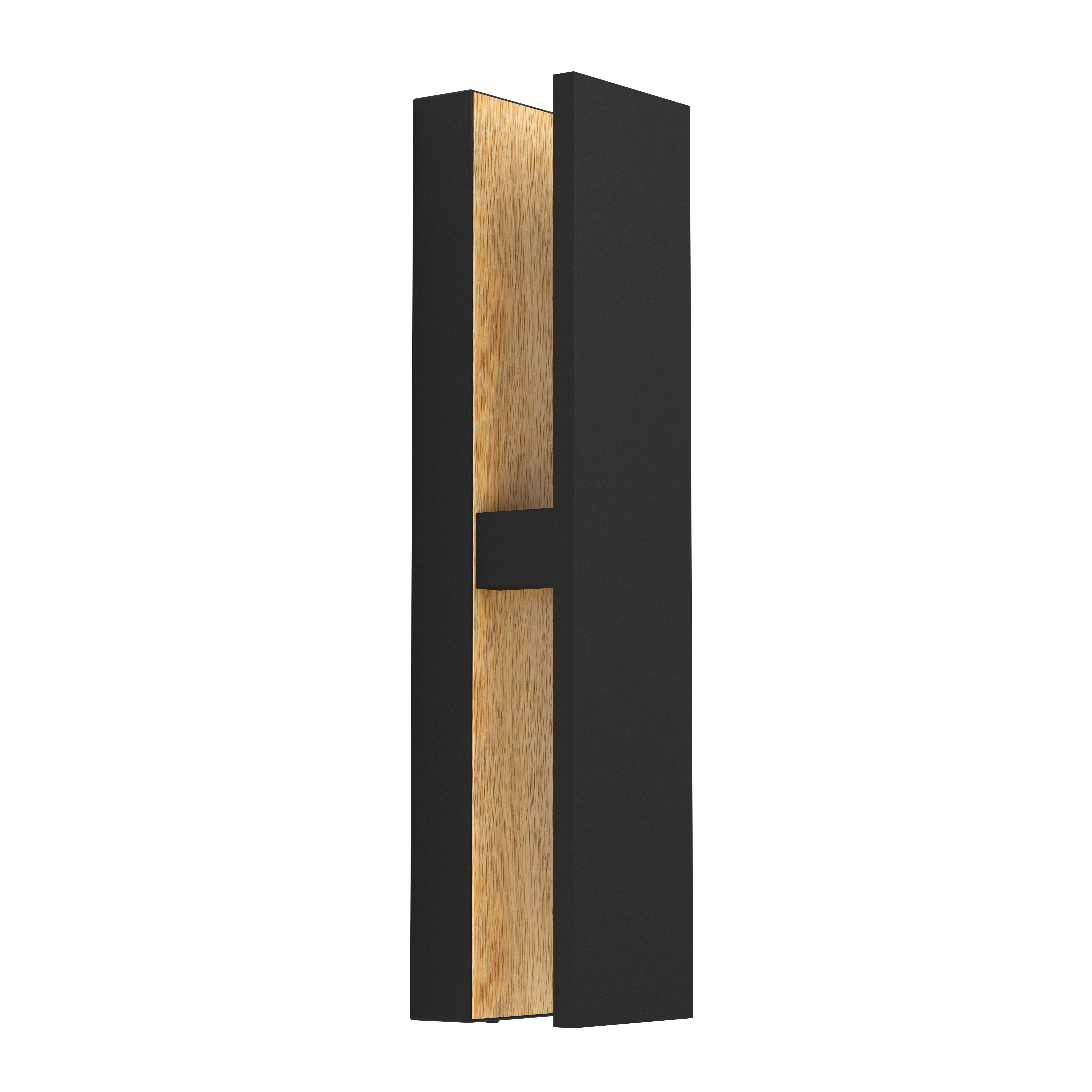 Eglo Lighting OD-LED-WL black/wood-optic'COSTORIO' Outdoor Lamps from the COSTORIO range. Part Number - 900291