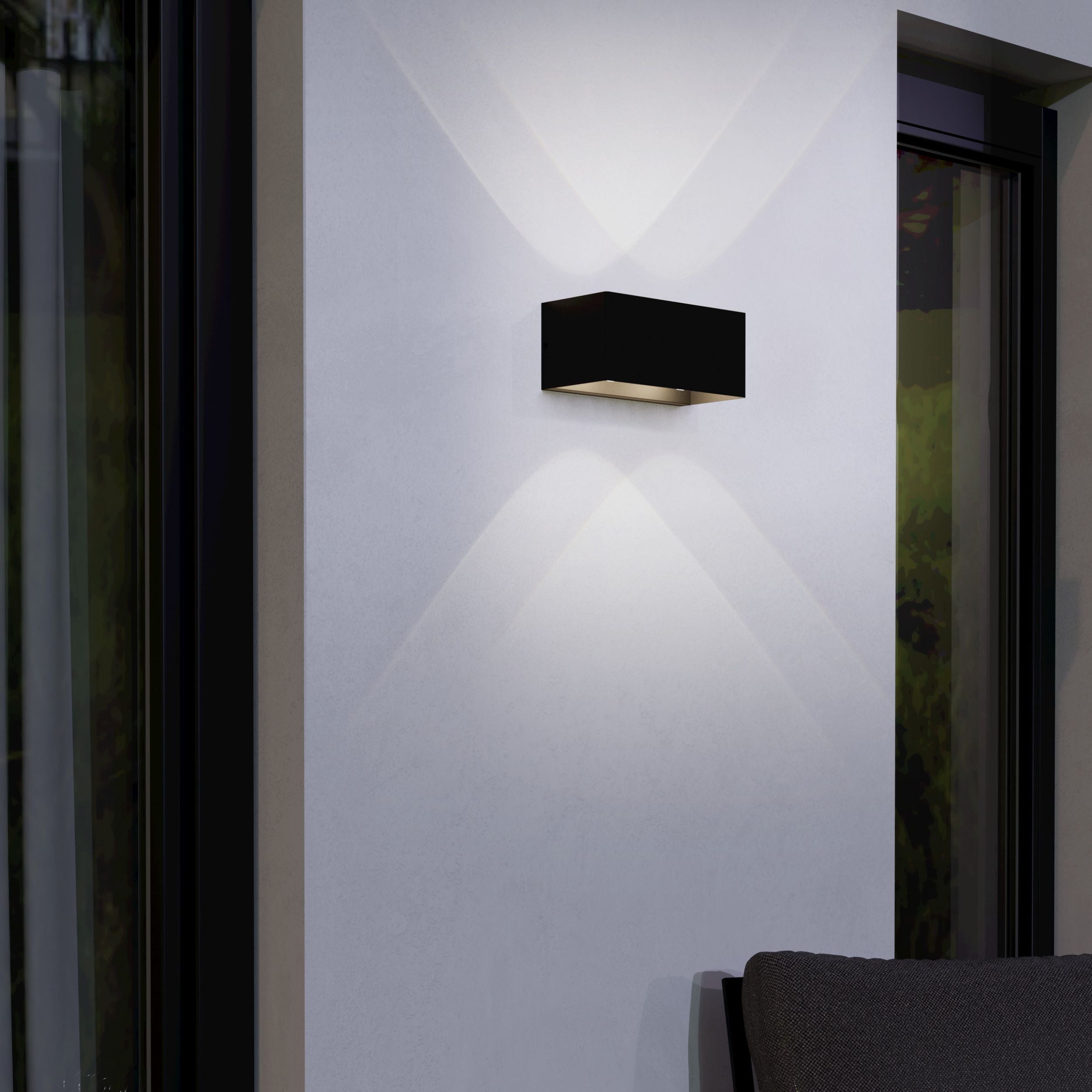 Eglo EU PENETO Recessed LED Light – Black, GU10, Warm White, Compact Indoor Ceiling Downlight