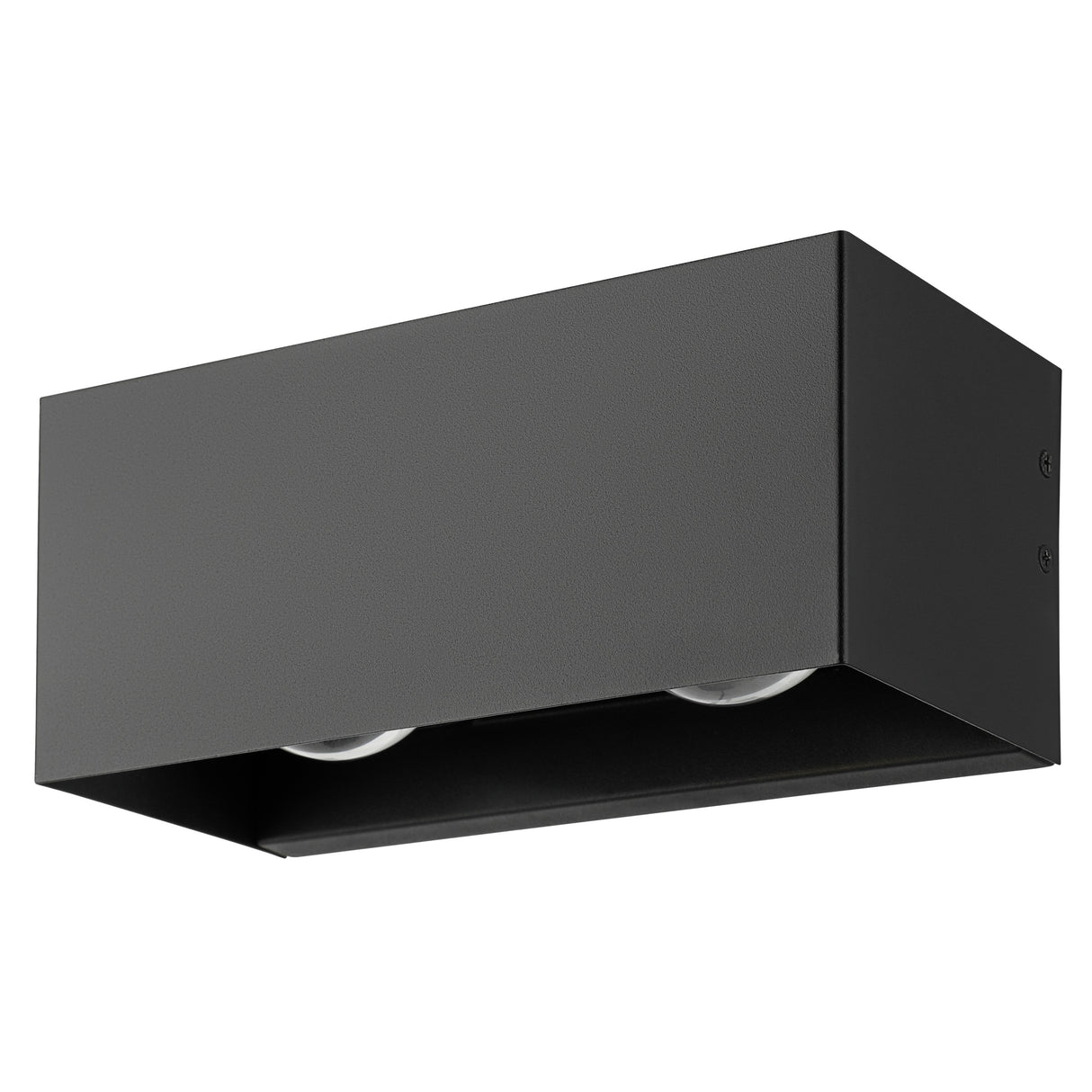 Eglo EU LESMO Outdoor LED Wall Light – Black, Multi?Beam Design, Warm White, IP44 Exterior Lighting
