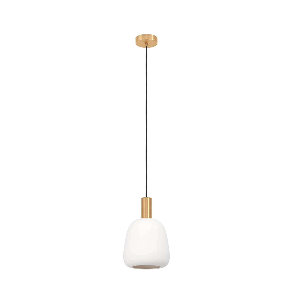Eglo EU Manzanares White and Gold Pendant Light