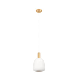Eglo EU Manzanares White and Gold Pendant Light