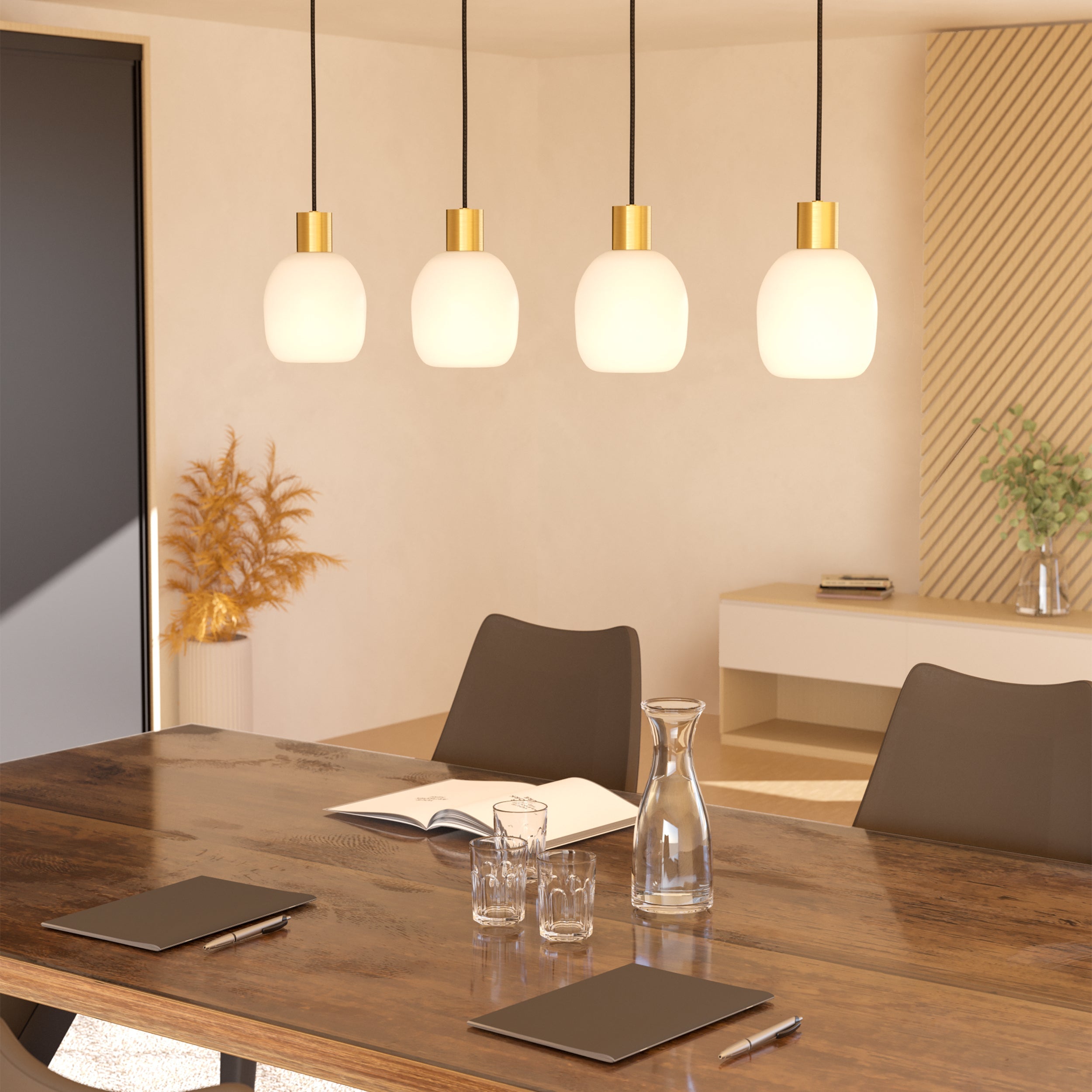 Eglo EU Gita 2 Chrome Metal & Plastic LED Wall Light