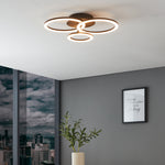 Eglo EU PARRAPOS?Z Smart LED Ceiling Light – Black Design, Tuneable White, App & Remote Control, connect.z product image - Endon Lighting from First Light Direct with great prices and fast UK delivery