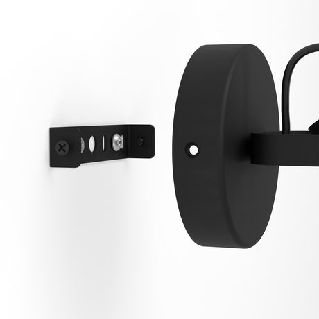 Eglo EU Sorego Black Steel Modern Minimalist LED Single Spotlight