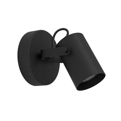 Eglo EU Sorego Black Steel Modern Minimalist LED Single Spotlight