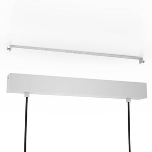 Eglo EU Mariel Light Grey Steel & Wood 3-light Pendant