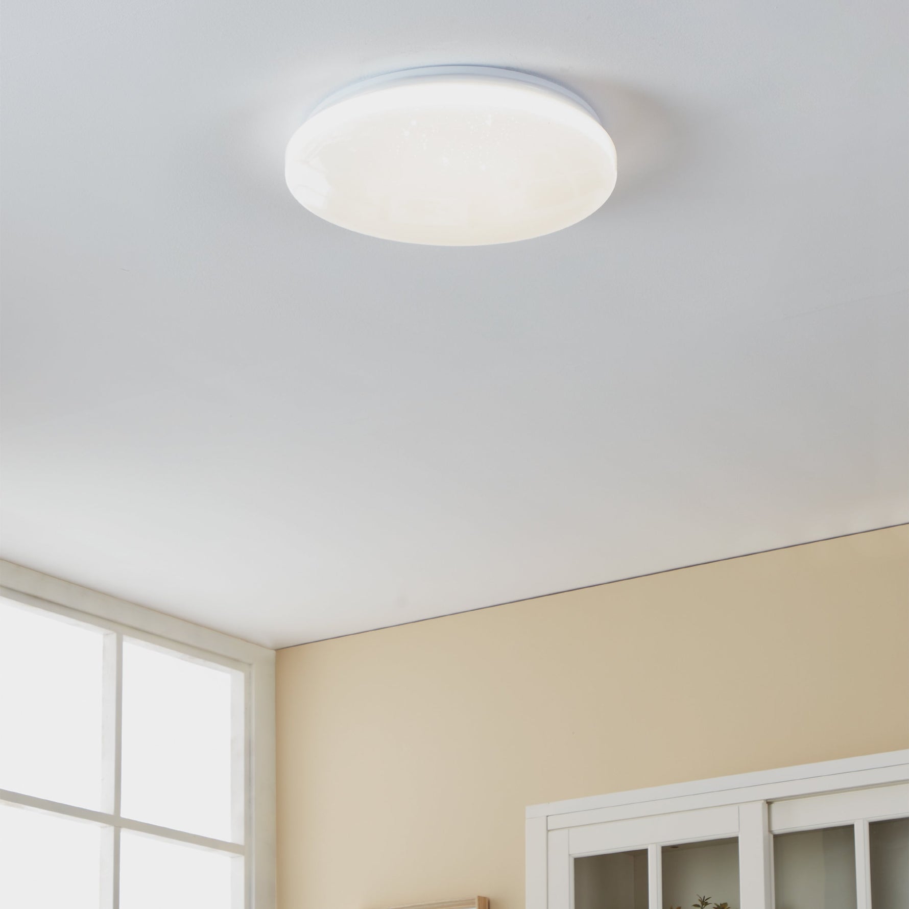 Eglo EU LATERNA?4 Outdoor Wall Light – Black Lantern with Motion Sensor, E27, IP44, Exterior Lighting