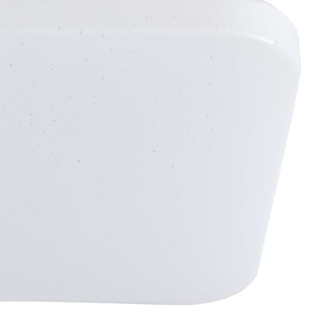 Eglo EU Frania-S Plastic With Crystal Effect LED Ceiling Light