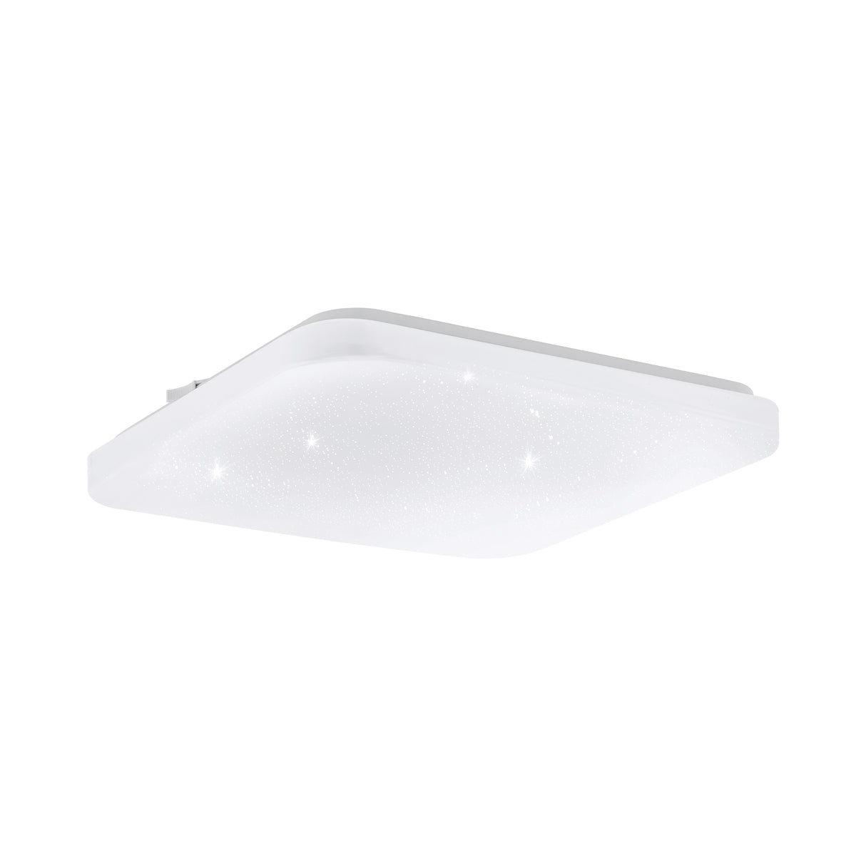Eglo EU Frania-S Plastic With Crystal Effect LED Ceiling Light