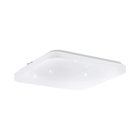 Eglo EU Frania-S Plastic With Crystal Effect LED Ceiling Light