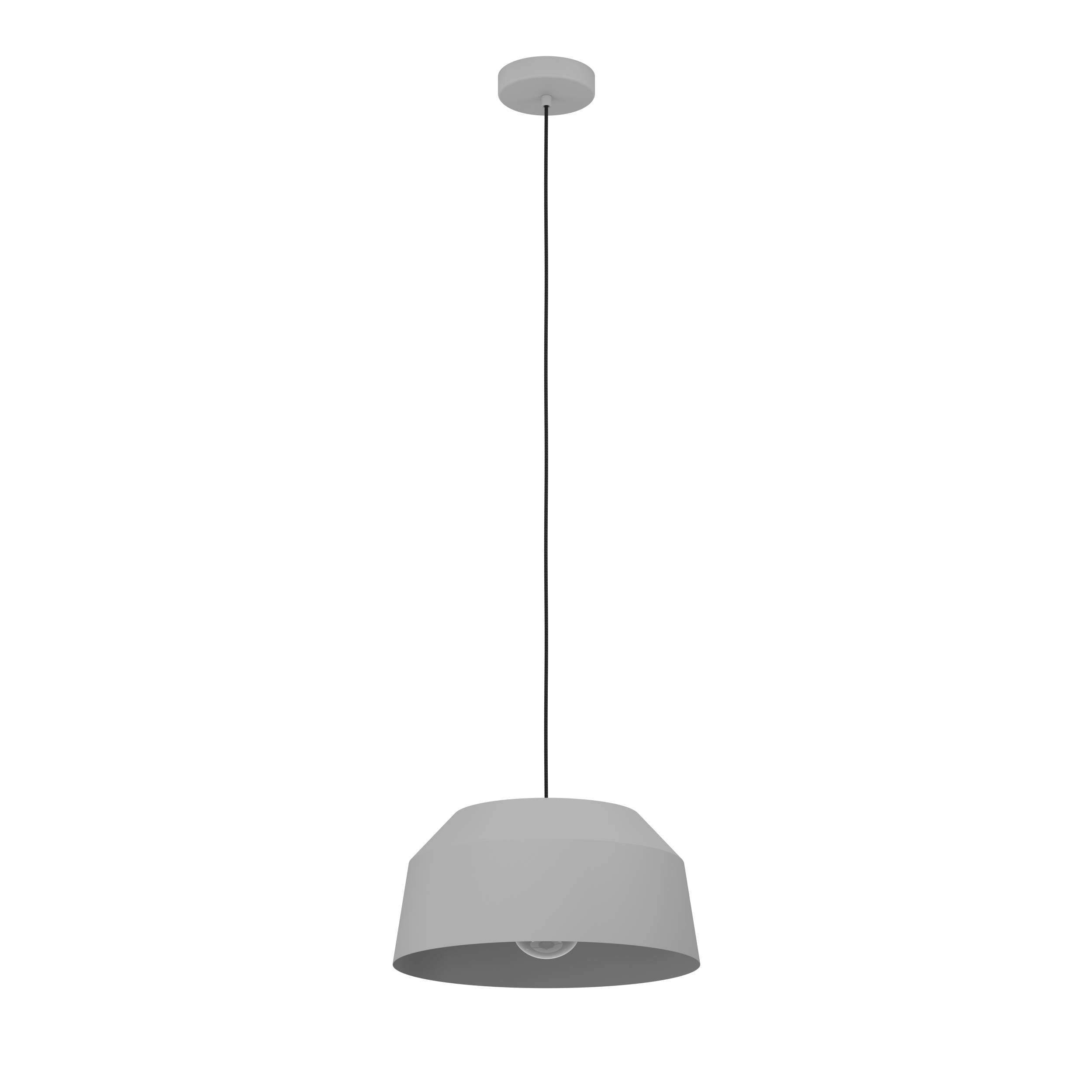 Eglo EU MARFORD Pendant Light – Black Steel, Natural Woven Shade, E27, Vintage Indoor Pendant Lighting
