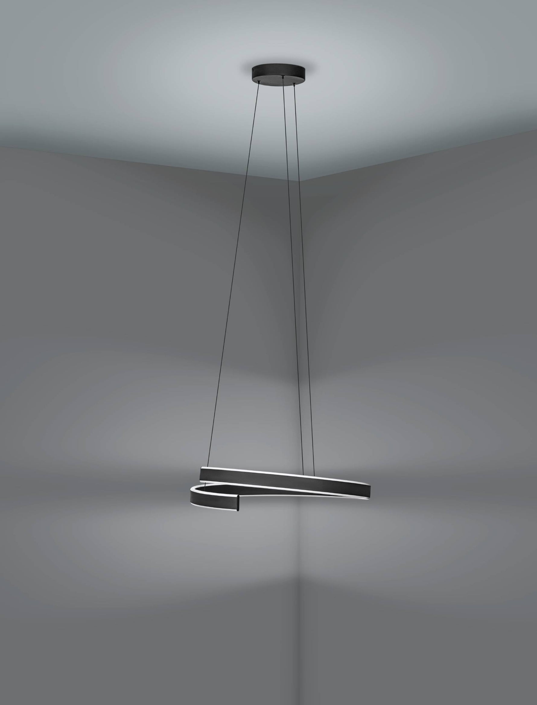 Eglo EU Sania 6 LED Brown Cube Steel Wall Light