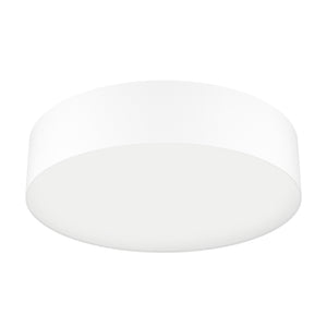 Eglo EU ROMAO?Z Smart LED Ceiling Light – 570mm White Fabric Shade, RGB + Tuneable White, App & Remote Control