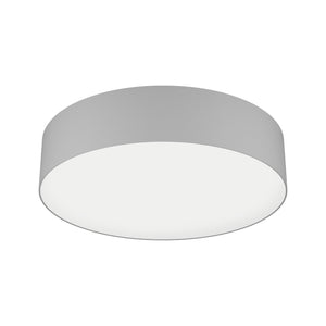 Eglo EU ROMAO?Z Smart LED Ceiling Light – 570mm Grey Fabric Shade, RGB + Tuneable White, App & Remote Control