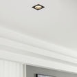 Eglo EU Carosso Black Aluminium Recessed Light, 9.3cm