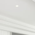 Eglo EU Carosso White Aluminium Recessed Light, 9.3cm