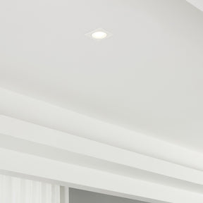 Eglo EU Carosso White Aluminium Recessed Light, 9.3cm