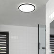 Eglo EU Carosso White/Black Aluminium Recessed Light, 9.3cm
