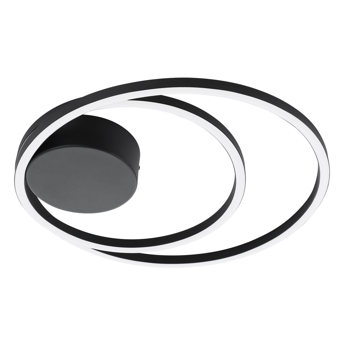 Eglo EU Ruotale Modern Black Steel LED Ceiling Light