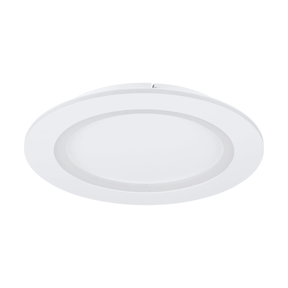 Eglo EU Padrogiano-Z Steel White LED Smart Control Rounded Flush Ceiling Light