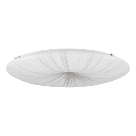 Eglo EU Nieves 1 White & Gold LED Ceiling Light, (D) 41cm