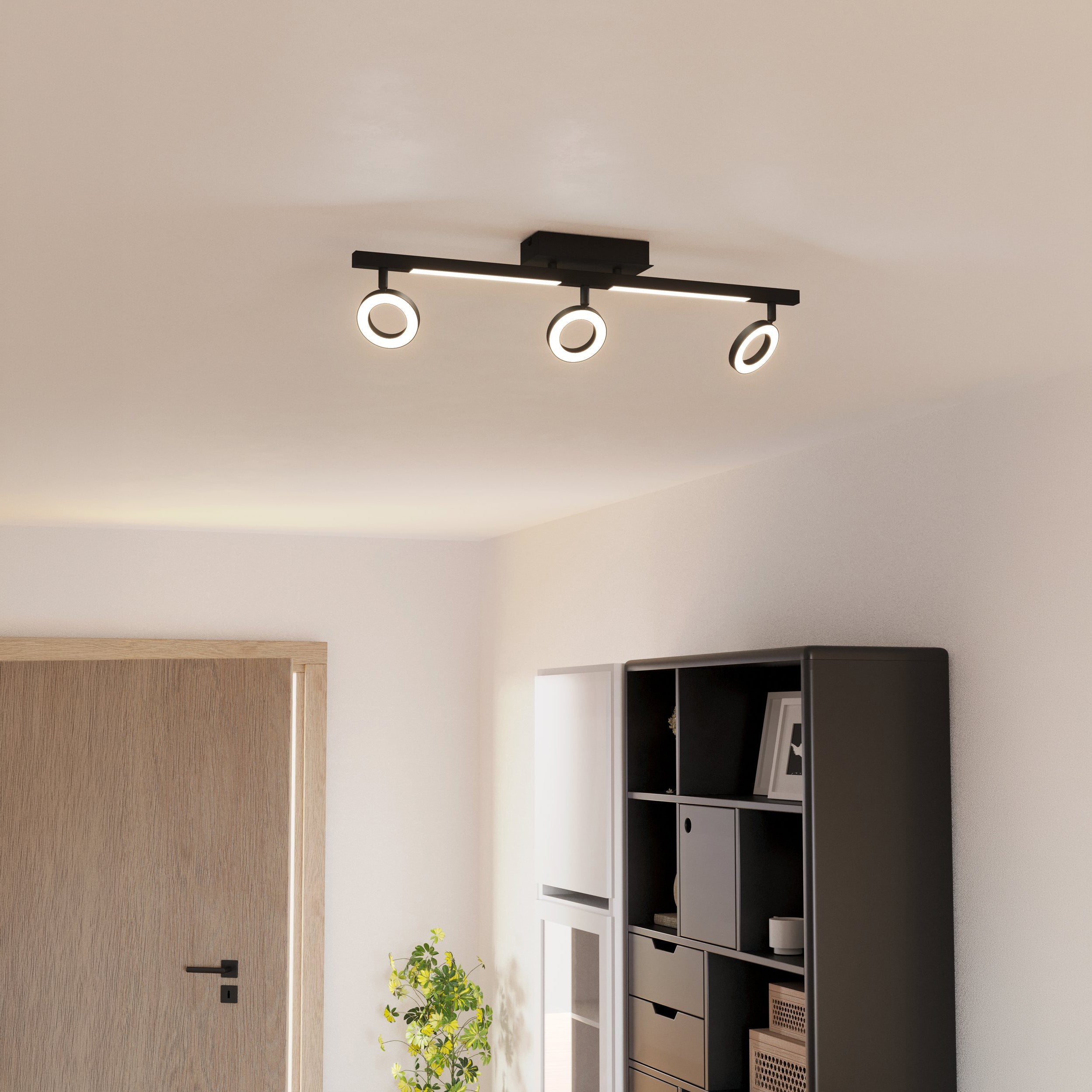 Eglo EU Tragacete 1 LED Chrome Aluminium Bathroom Mirror Light