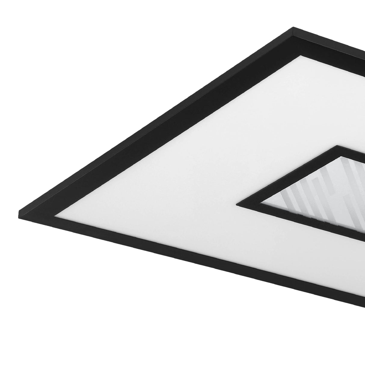Eglo EU Bordonara LED Square Ceiling Light with RGB Centre and Remote Control