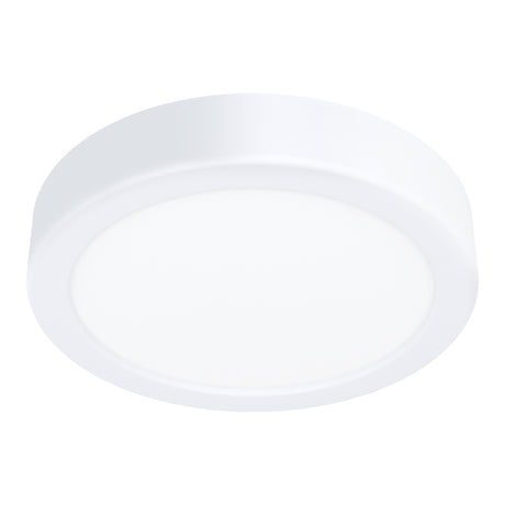 Eglo EU Fueva 5 White LED Round Surface-Mounted Ceiling Light, 16cm, 3000K