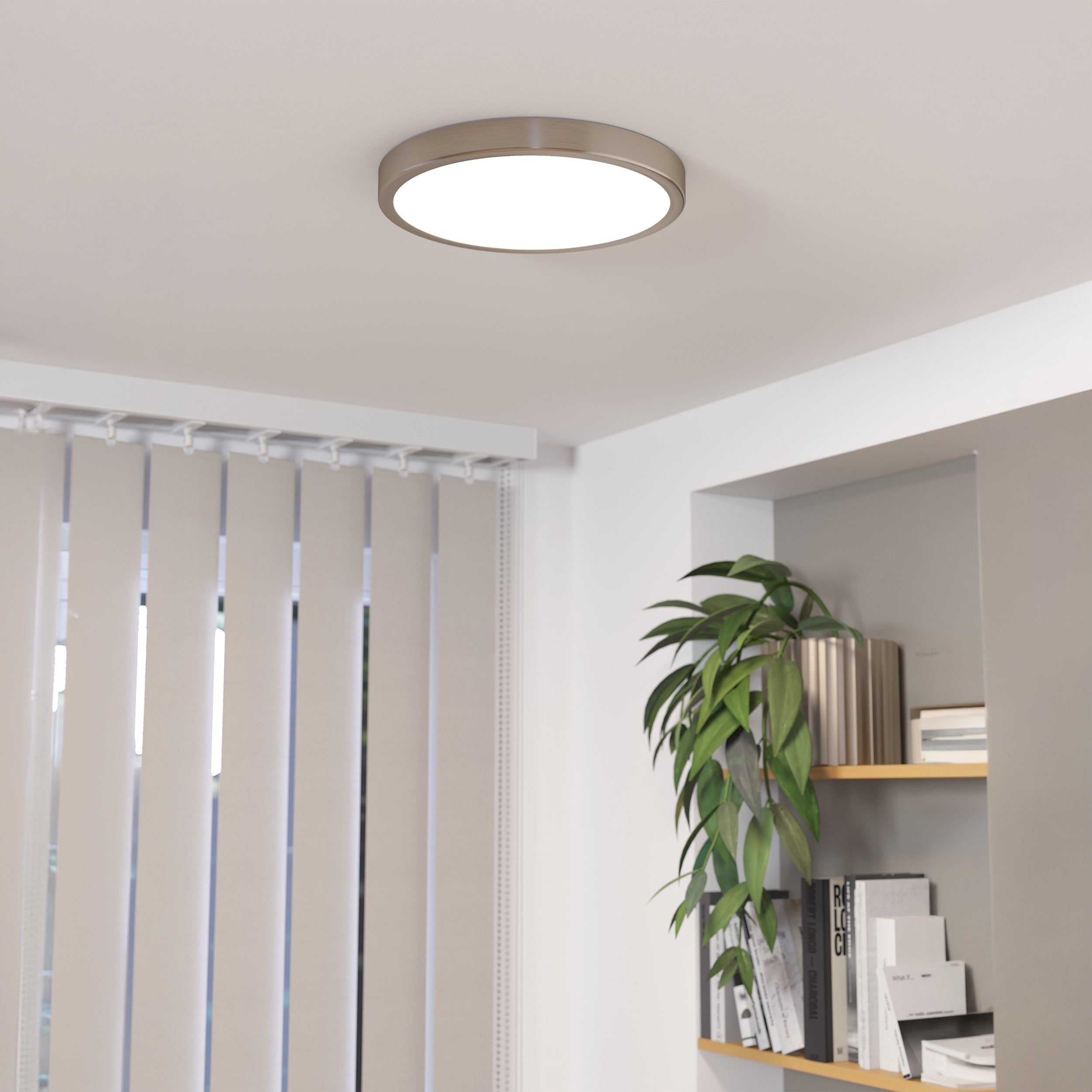 Eglo EU BALAMORTA?Z Smart Pendant Light – Black Slim LED, RGB + Tuneable White, Dimmable, App & Remote Control