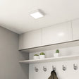 Eglo EU Fueva 5 White LED Square Surface-Mounted Ceiling Light, 16cm, 3000K