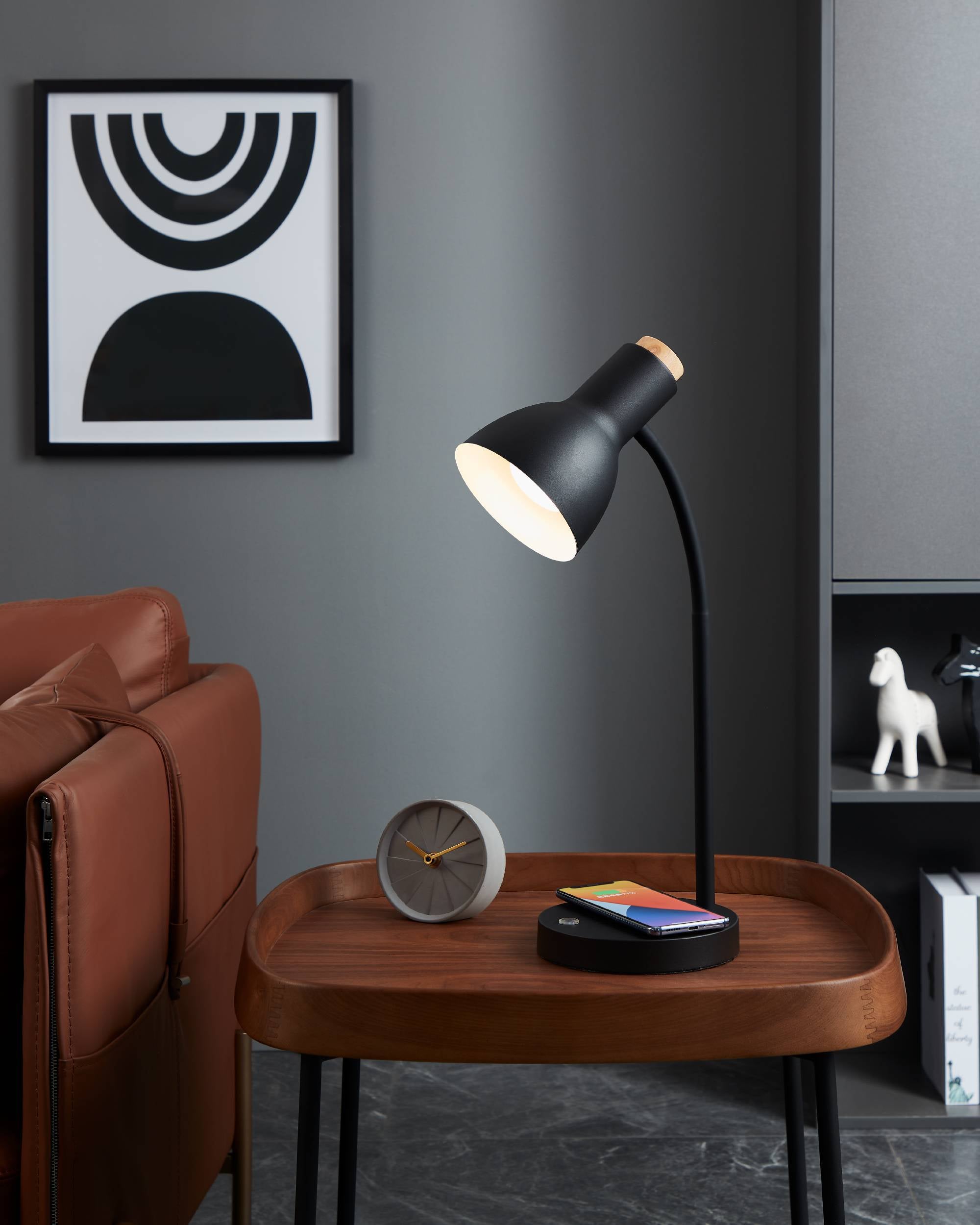 Eglo EU UGENTO Outdoor LED Wall Light – Black Steel Up & Down Light, Warm White, IP44