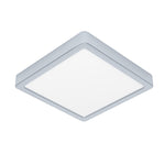 Eglo EU FUEVA?5 LED Surface?Mounted Light – Chrome Steel, Warm White, IP44 Bathroom Ceiling Light