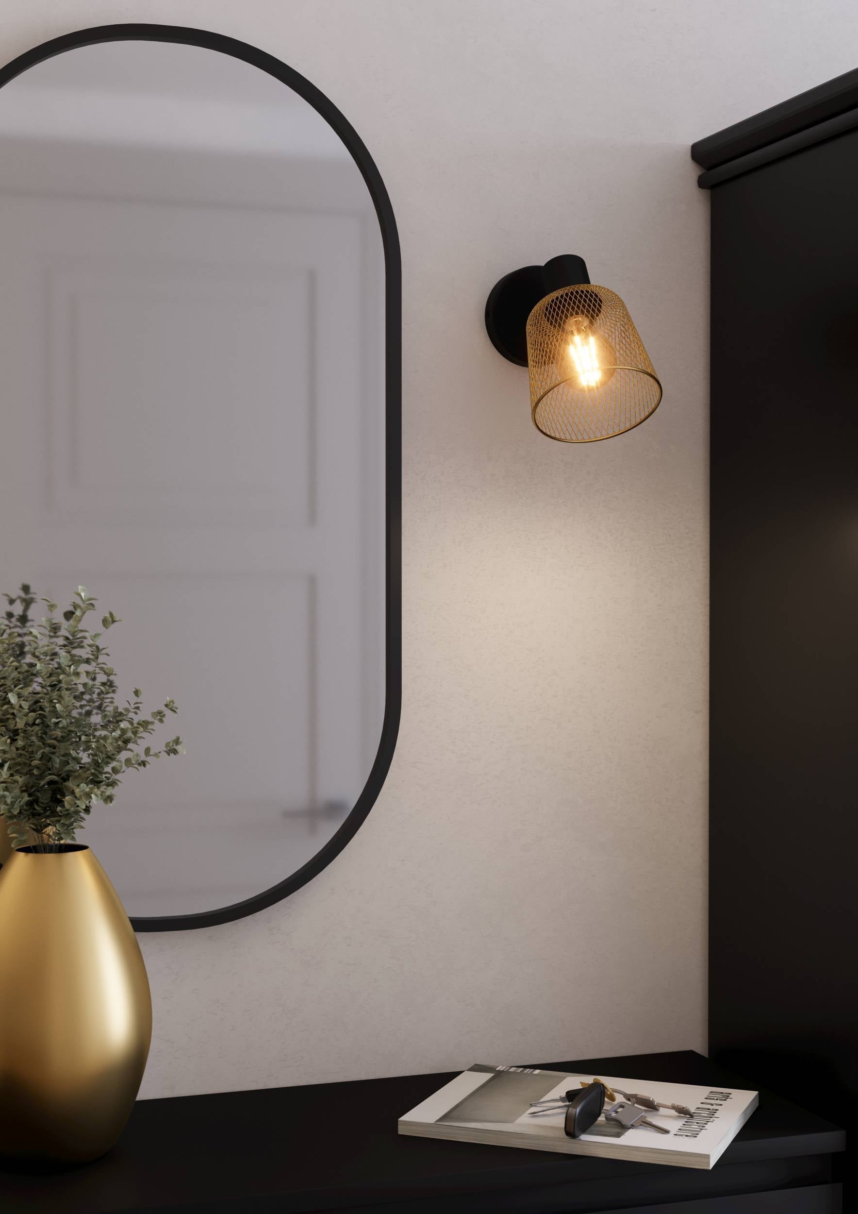 Eglo EU FAEDO?3 Outdoor LED Floodlight – Black Aluminium, Daylight White, Mid?High Output, IP65 Exterior Lighting