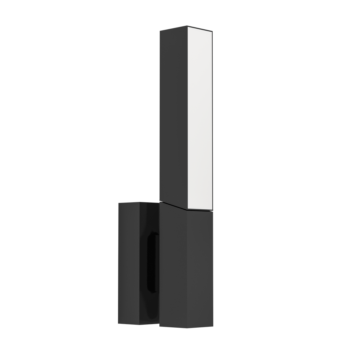 Eglo EU UGENTO Outdoor LED Wall Light – Black Steel Up & Down Light, Warm White, IP44